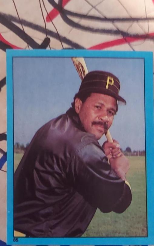 1982 Topps Stickers Willie Stargell [Coming Soon] #85 card