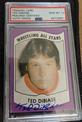 1982 Wrestling All Stars Series A Ted DiBiase #4 card