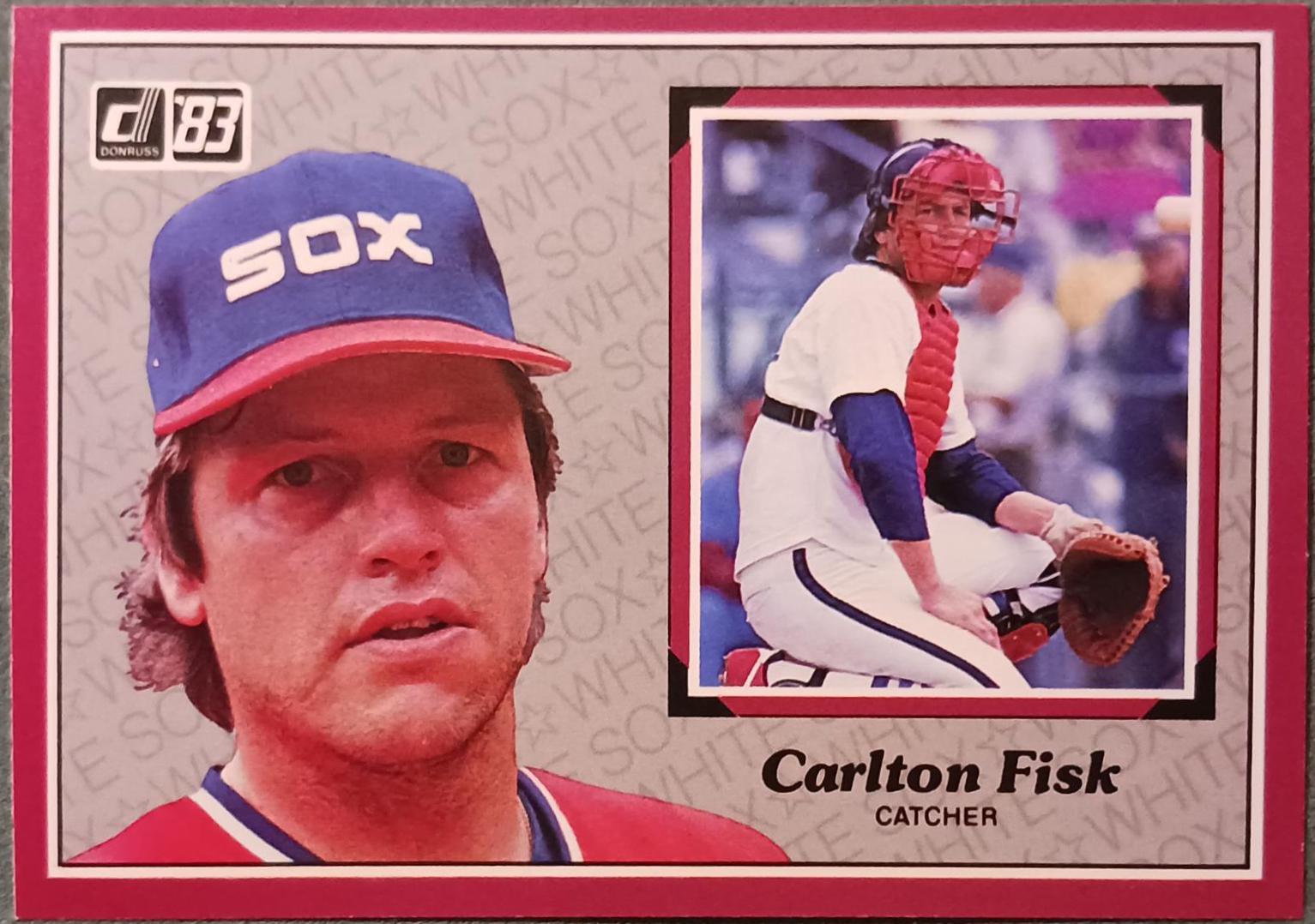1983 Donruss Action All Stars Carlton Fisk #43 card