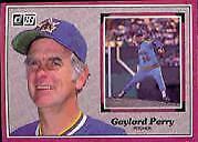 1983 Donruss Action All Stars Gaylord Perry #28 card