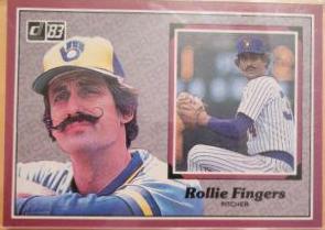 1983 Donruss Action All Stars Rollie Fingers #33 card