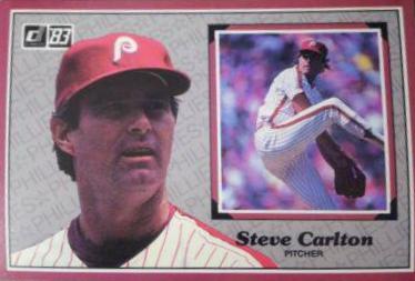 1983 Donruss Action All Stars Steve Carlton #24 card
