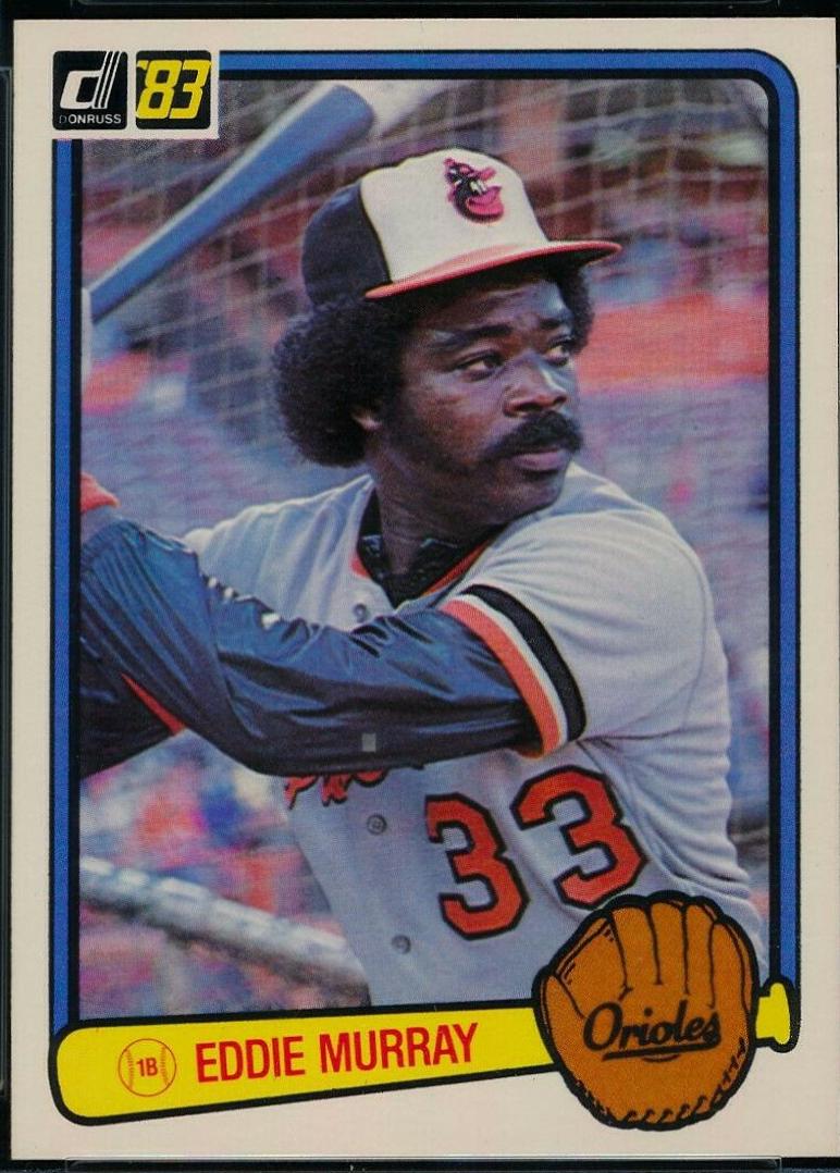 1983 Donruss Eddie Murray #405 card