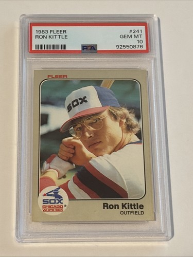 1983 Fleer Ron Kittle #241 card