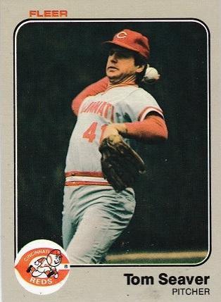 1983 Fleer Tom Seaver #601 card