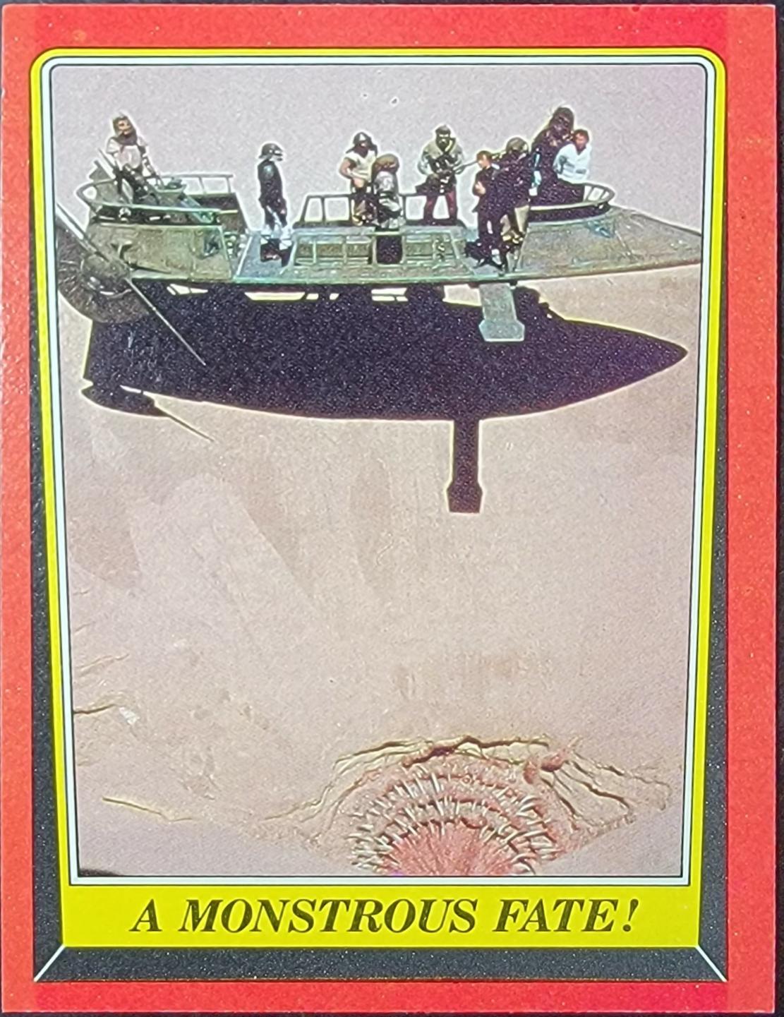 1983 : Return of the Jedi A Monstrous Fate! #41 card