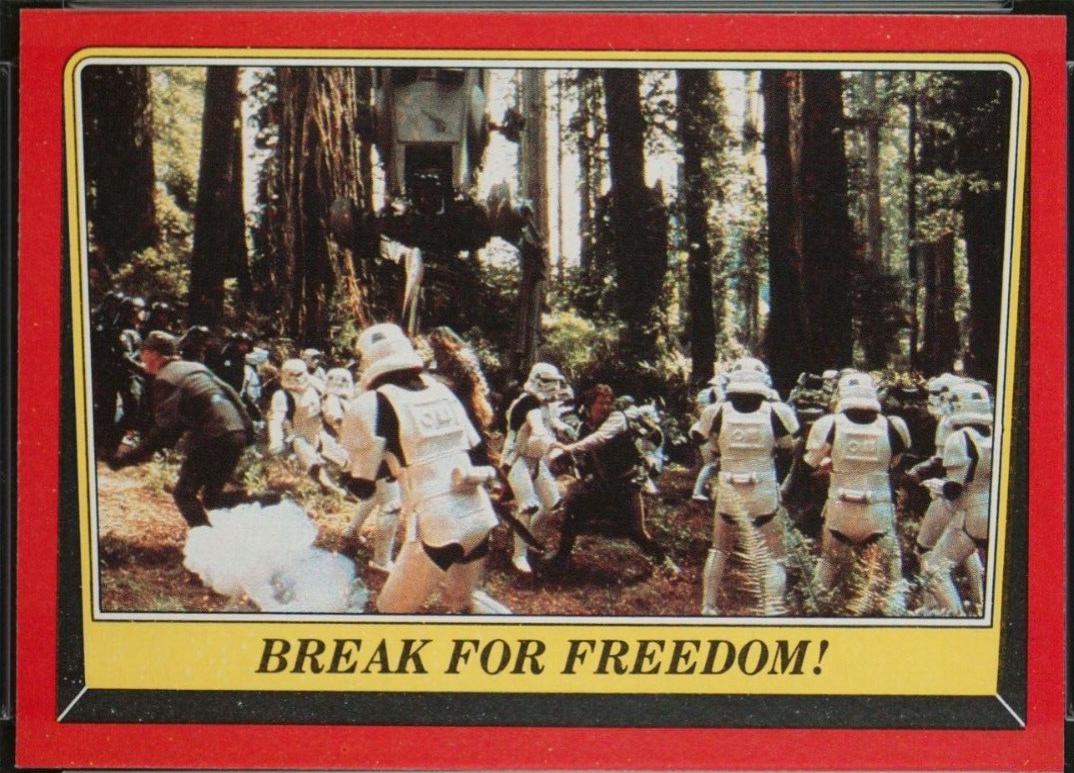 1983 : Return of the Jedi Break for Freedom! #108 card
