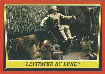 1983 : Return of the Jedi Levitated by Luke #83 card