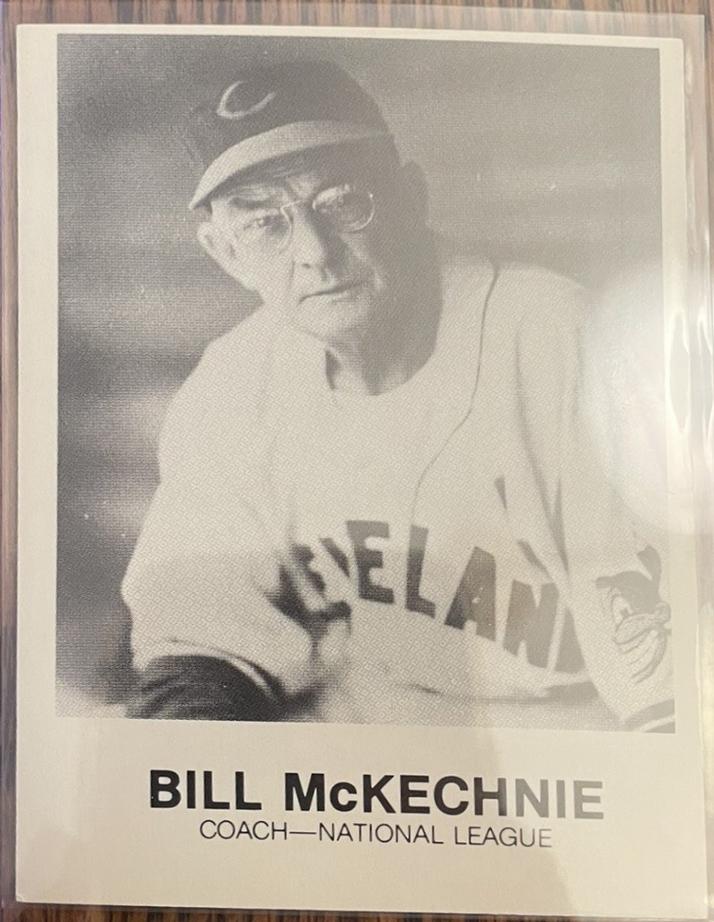 1983 TCMA Renata Galasso Bill McKechnie #11 card