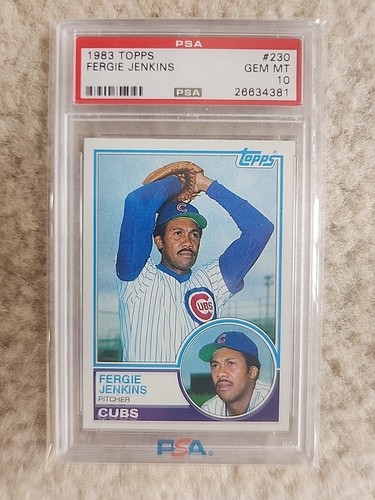 1983 Topps Fergie Jenkins #230 card