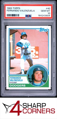 1983 Topps Fernando Valenzuela #40 card