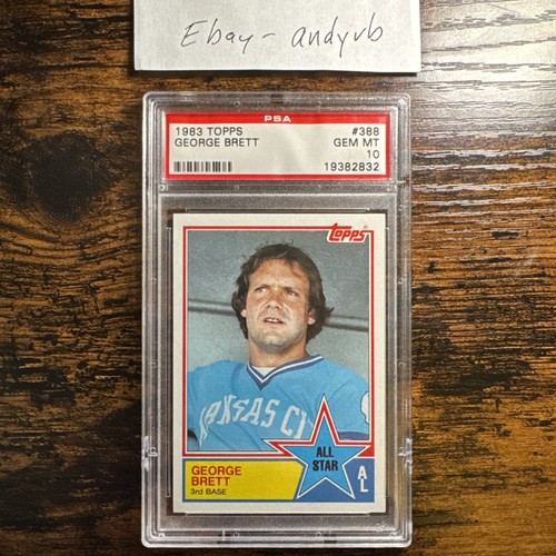1983 Topps George Brett #388 card