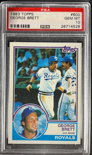 1983 Topps George Brett #600 card
