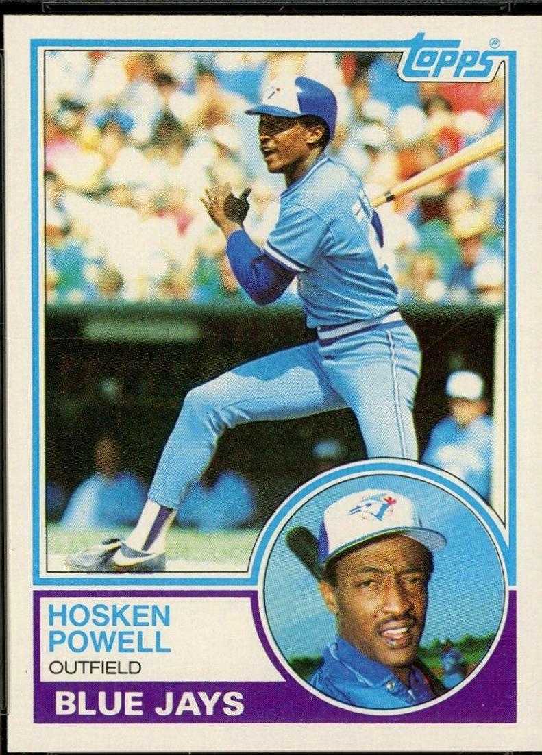 1983 Topps Hosken Powell #77 card