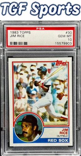 1983 Topps Jim Rice #30 card