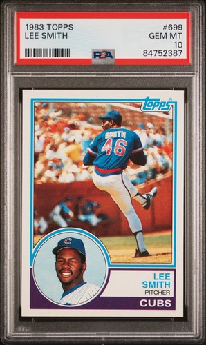 1983 Topps Lee Smith #699 card