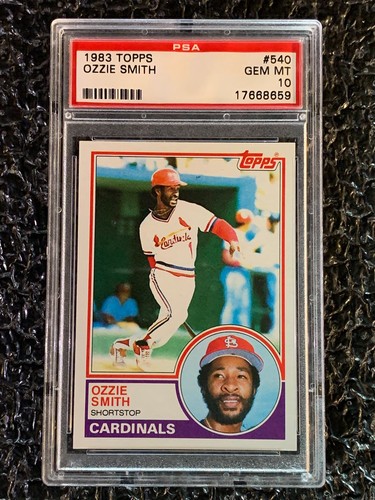 1983 Topps Ozzie Smith #540 card