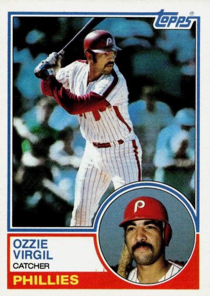 1983 Topps Ozzie Virgil #383 card
