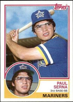 1983 Topps Paul Serna #492 card
