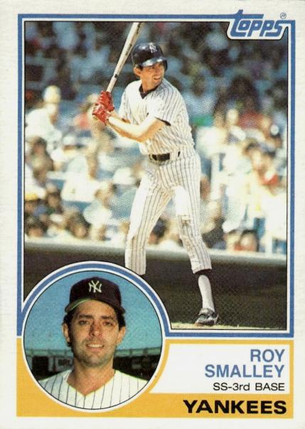 1983 Topps Roy Smalley #460 card