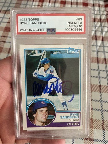 1983 Topps Ryne Sandberg #83 card