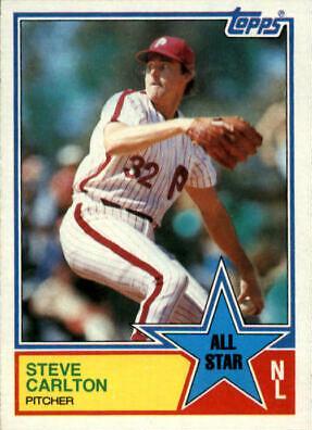 1983 Topps Steve Carlton #406 card