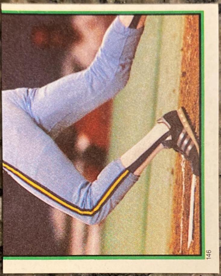 1983 Topps Stickers Robin Yount #146 card