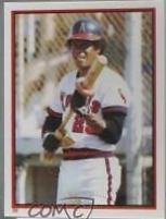 1983 Topps Stickers Rod Carew #39 card