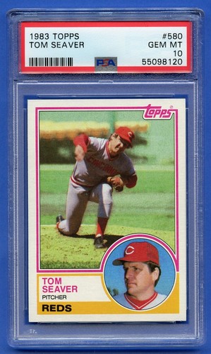 1983 Topps Tom Seaver #580 card