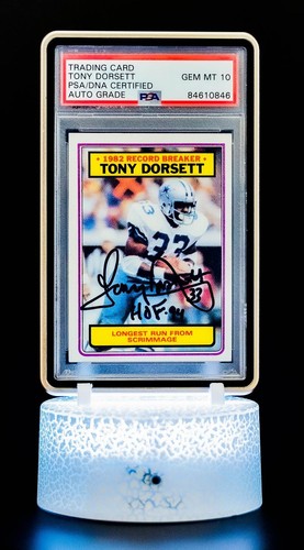 1983 Topps Tony Dorsett [Record Breaker] #2 card