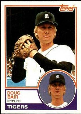 1983 Topps Traded Doug Bair #5T card