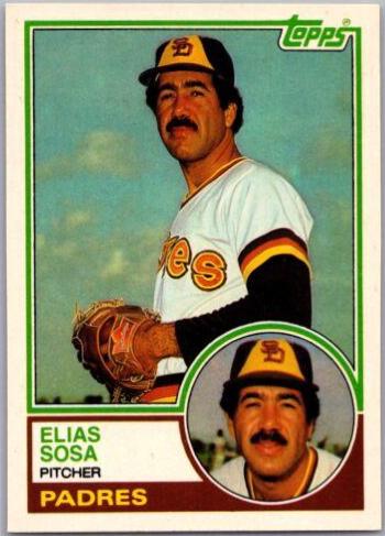 1983 Topps Traded Elias Sosa #107T card