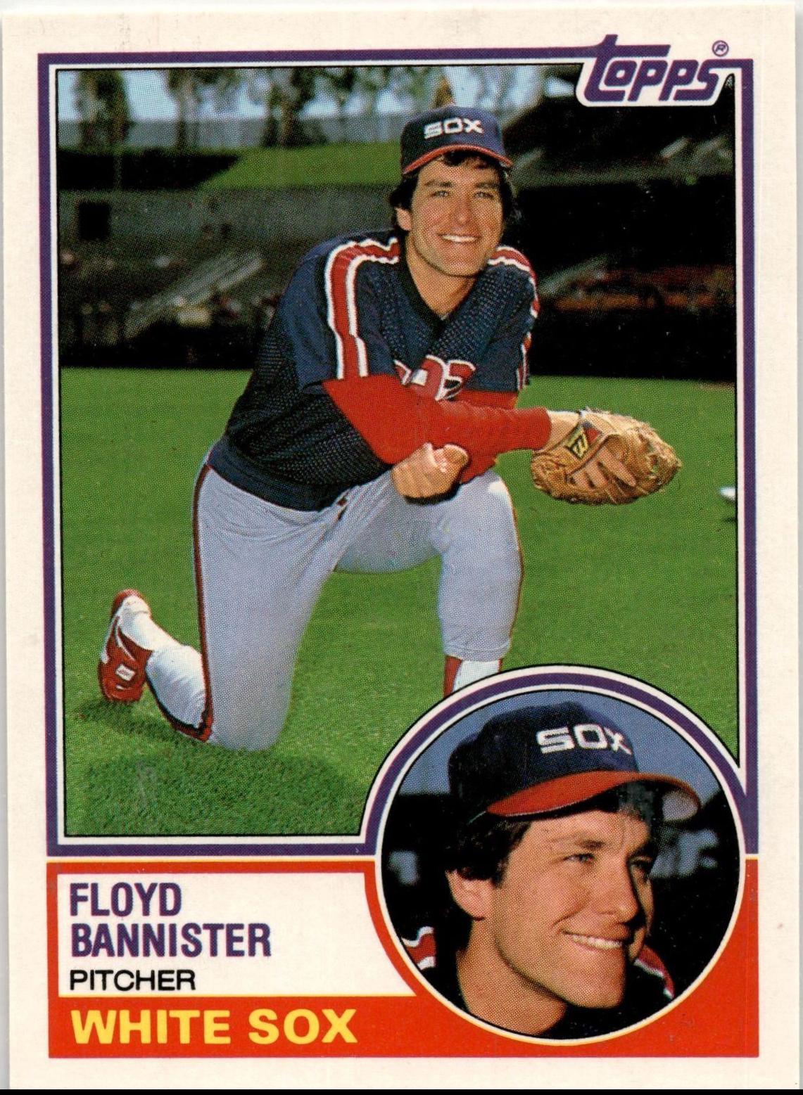1983 Topps Traded Floyd Bannister #7T card