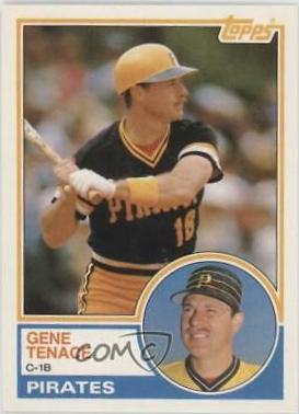 1983 Topps Traded Gene Tenace #110T card