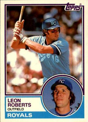 1983 Topps Traded Leon Roberts #96T card