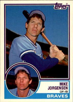 1983 Topps Traded Mike Jorgensen #51T card