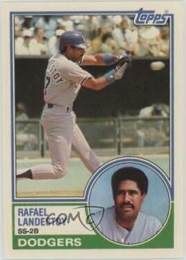 1983 Topps Traded Rafael Landestoy #59T card