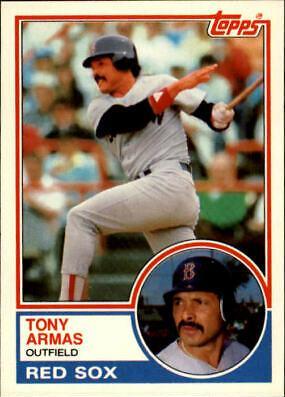 1983 Topps Traded Tony Armas #4T card