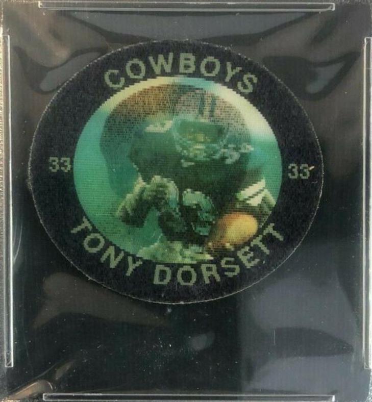 1984 7 Eleven Discs Tony Dorsett [East] #XII card
