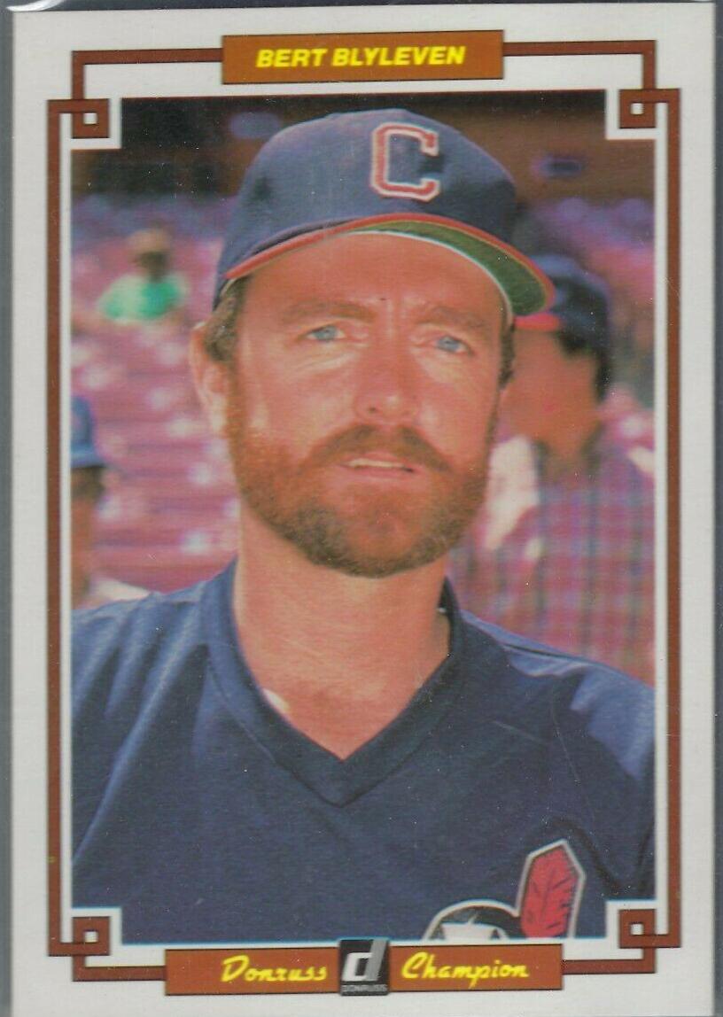 1984 Donruss Champions Bert Blyleven #42 card