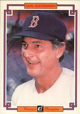 1984 Donruss Champions Carl Yastrzemski #10 card