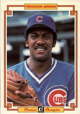 1984 Donruss Champions Ferguson Jenkins #33 card
