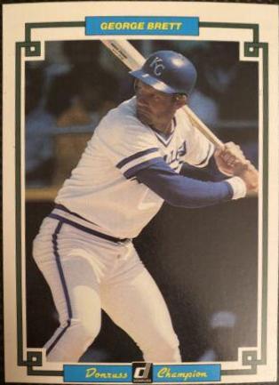 1984 Donruss Champions George Brett #15 card