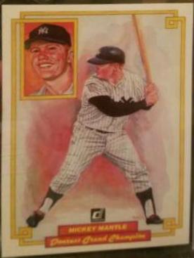 1984 Donruss Champions Mickey Mantle #50 card
