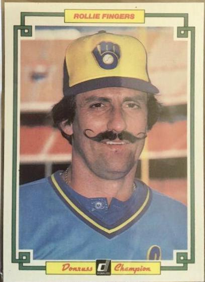 1984 Donruss Champions Rollie Fingers #45 card
