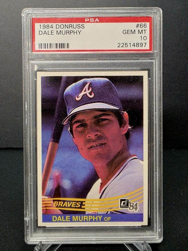 1984 Donruss Dale Murphy #66 card