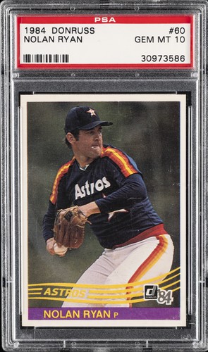 1984 Donruss Nolan Ryan #60 card