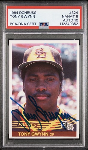 1984 Donruss Tony Gwynn #324 card