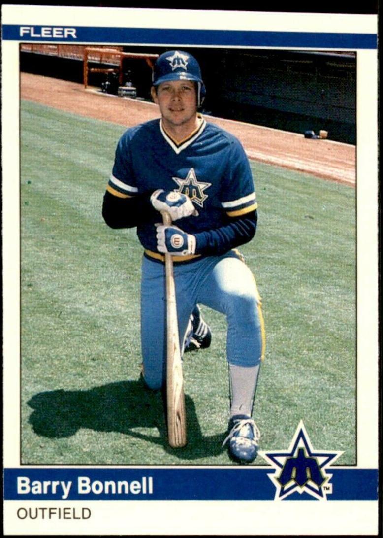 1984 Fleer Update Barry Bonnell #U-14 card