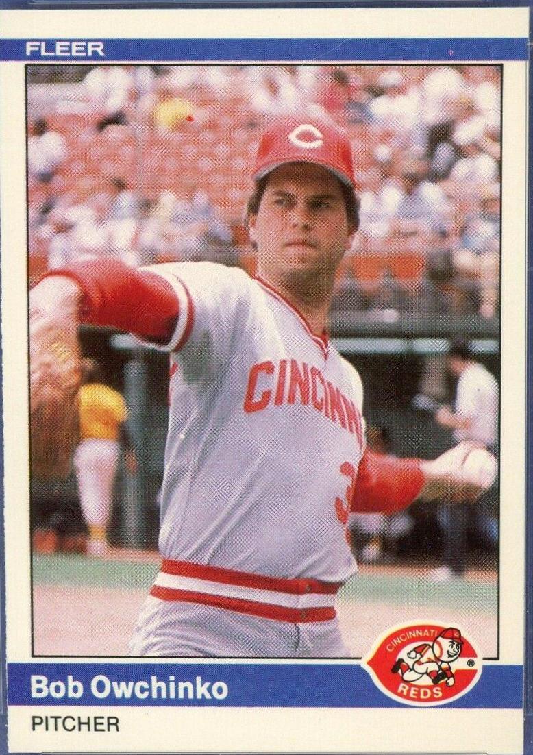 1984 Fleer Update Bob Owchinko #U-88 card
